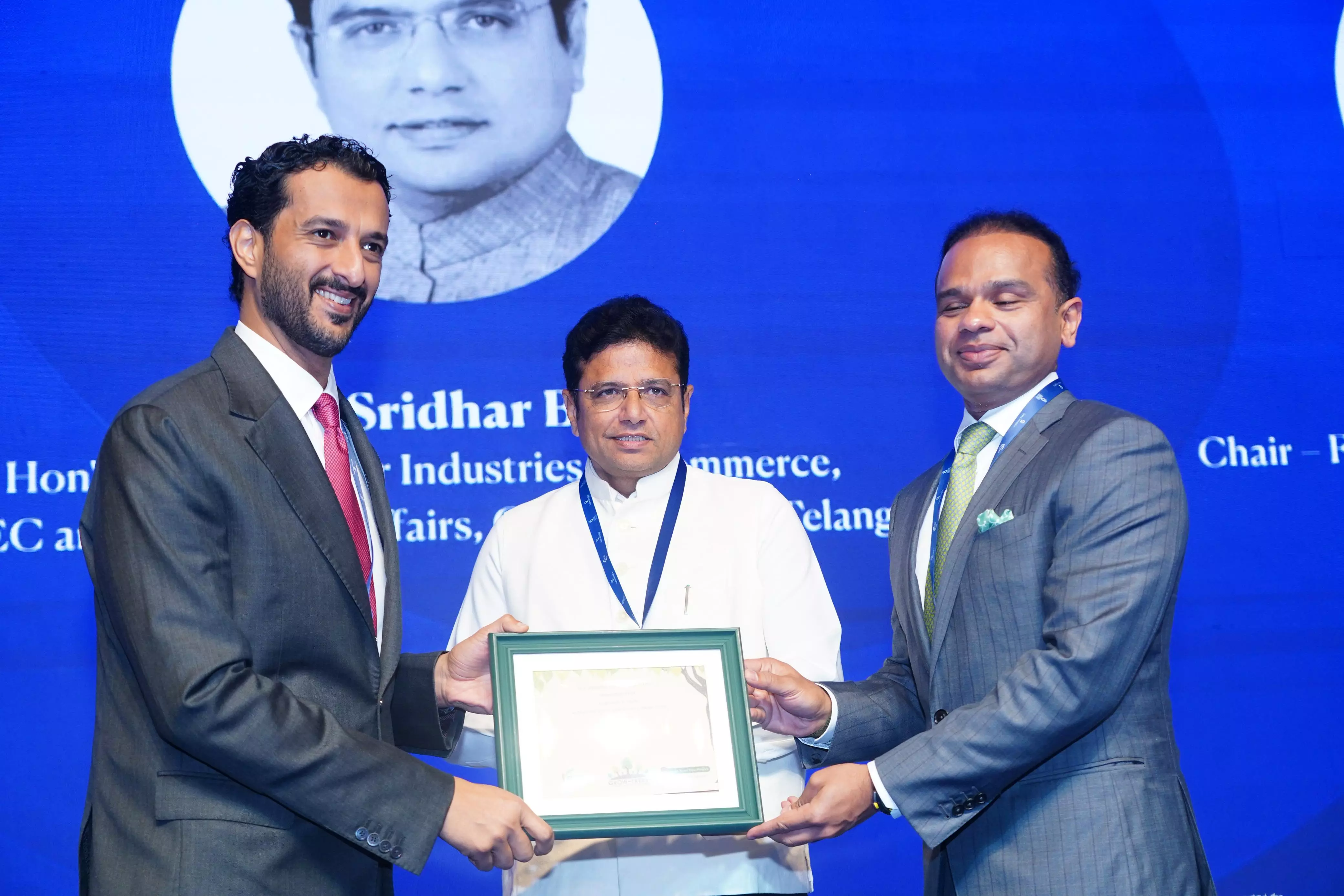 Sridhar Babu Pitches Telangana to UAE Investors