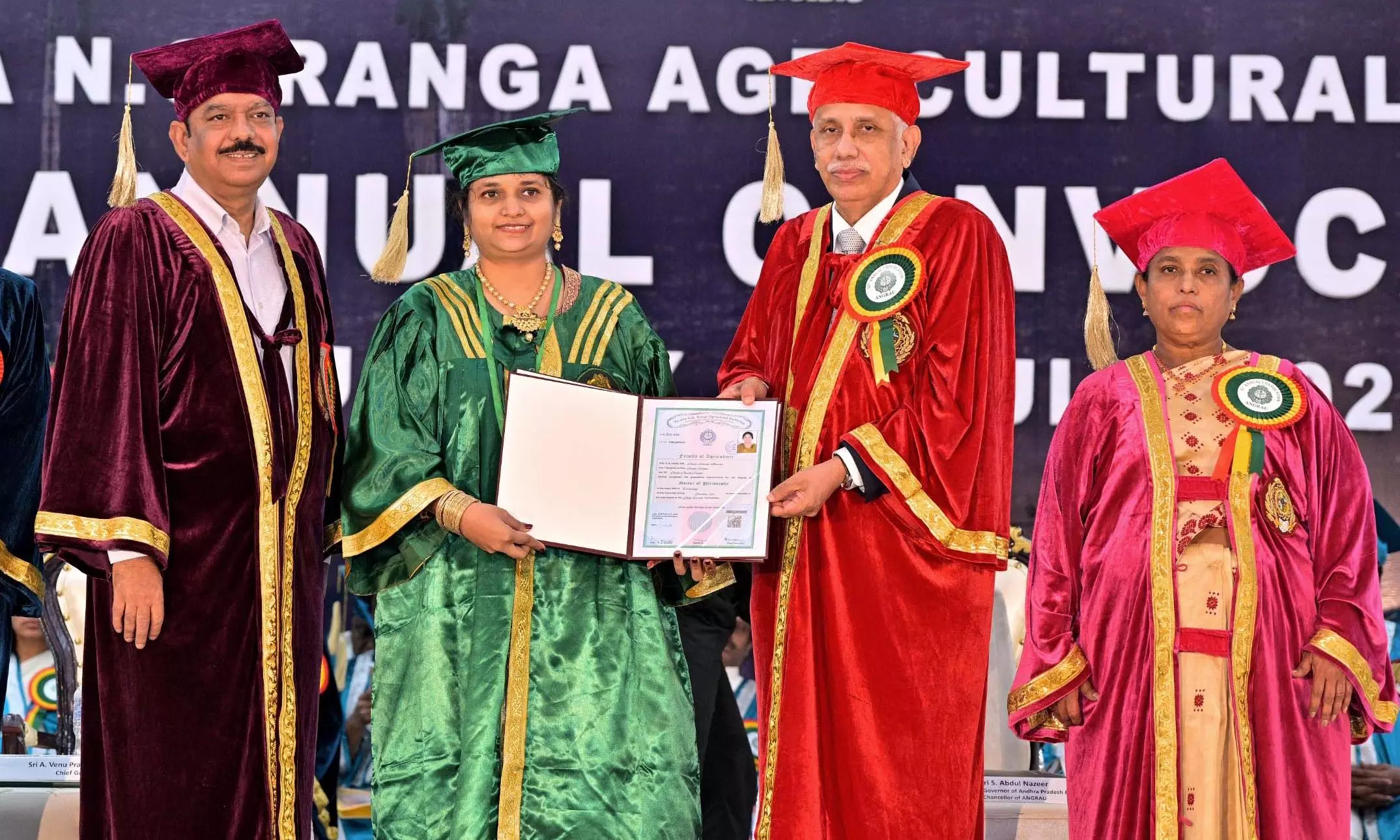 India Makes Record Production Of 353.95 MT Of Food Grains In 2024 Up By 6.5% From Last Year: Governor