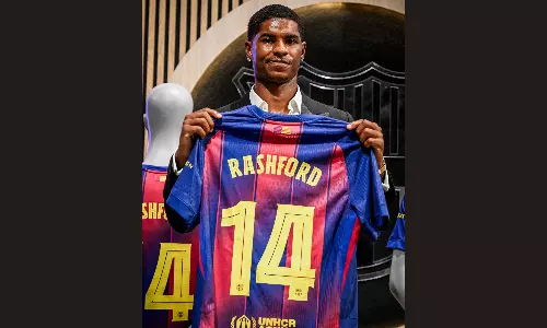 Barcelona Signs Marcus Rashford from Man United on Season-Long Loan