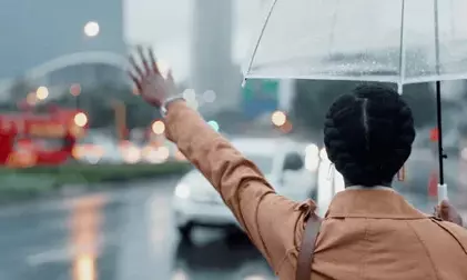 Online App Riders Feel Fleeced When Booking Ride During Rain