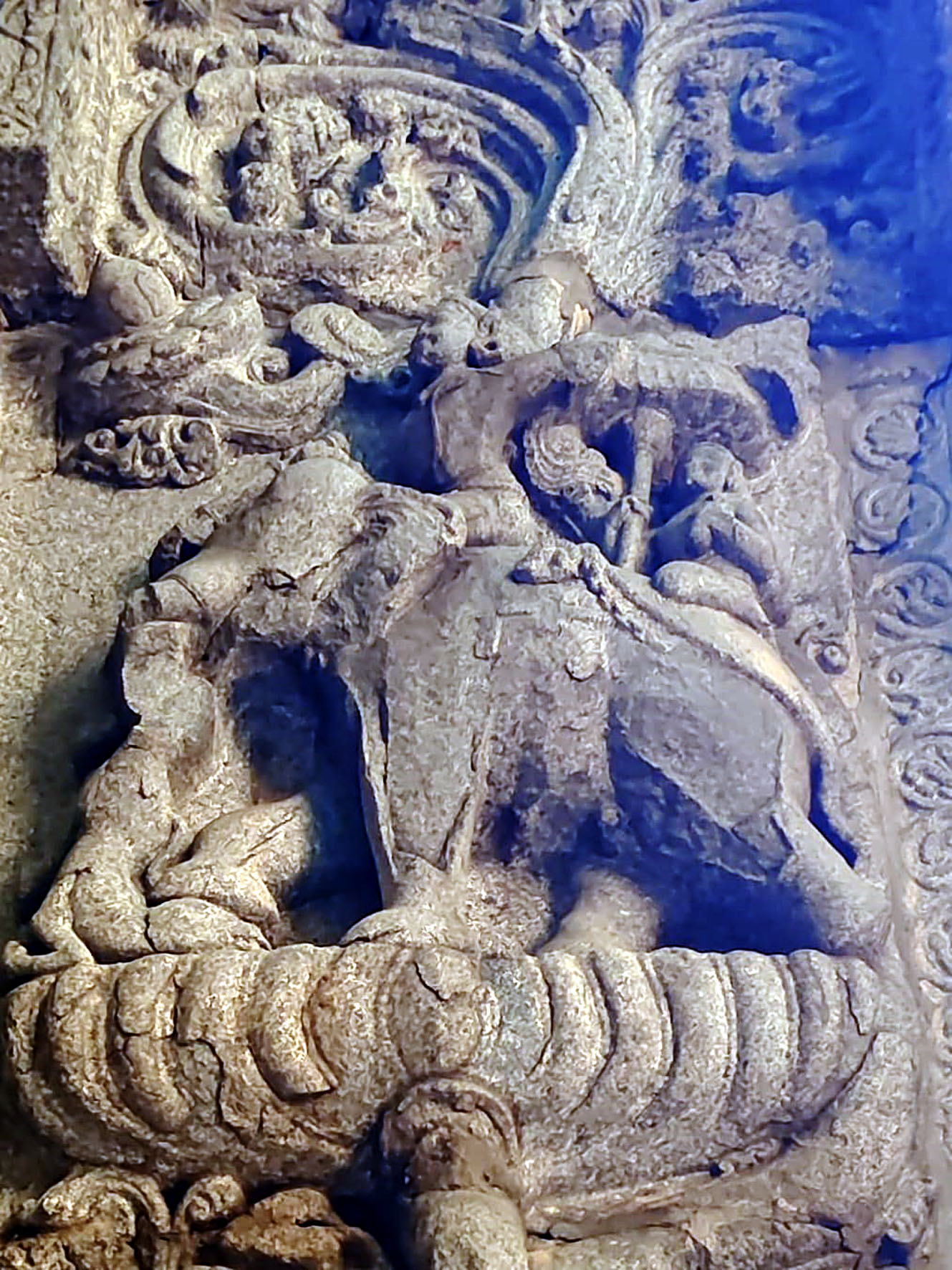 King Narasimha Deva's Victory Over Delhi Sultanate Depicted