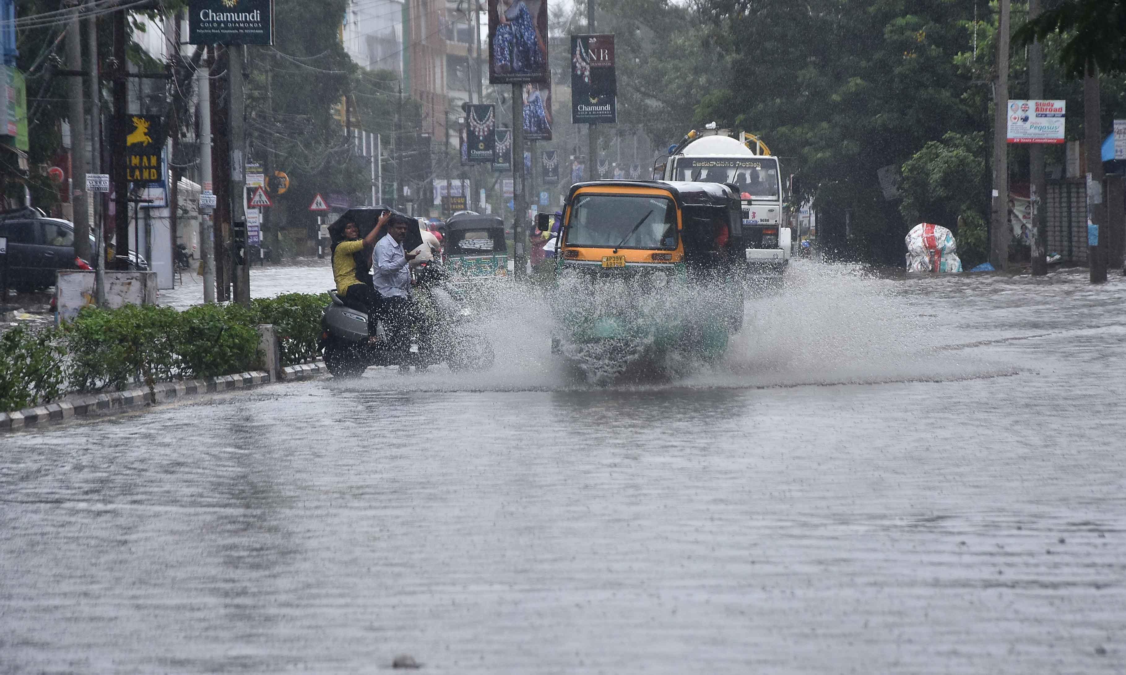 Depression Brings Heavy Rains to Andhra Pradesh