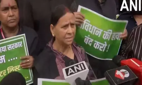 Rabri Devi Leads Stir Against SIR