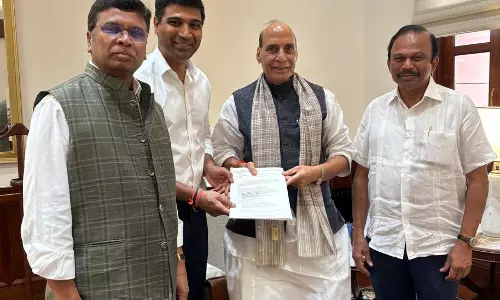 Proposal to Set Up Defence Manufacturing Units in Andhra Pradesh Submitted to Defence Minister