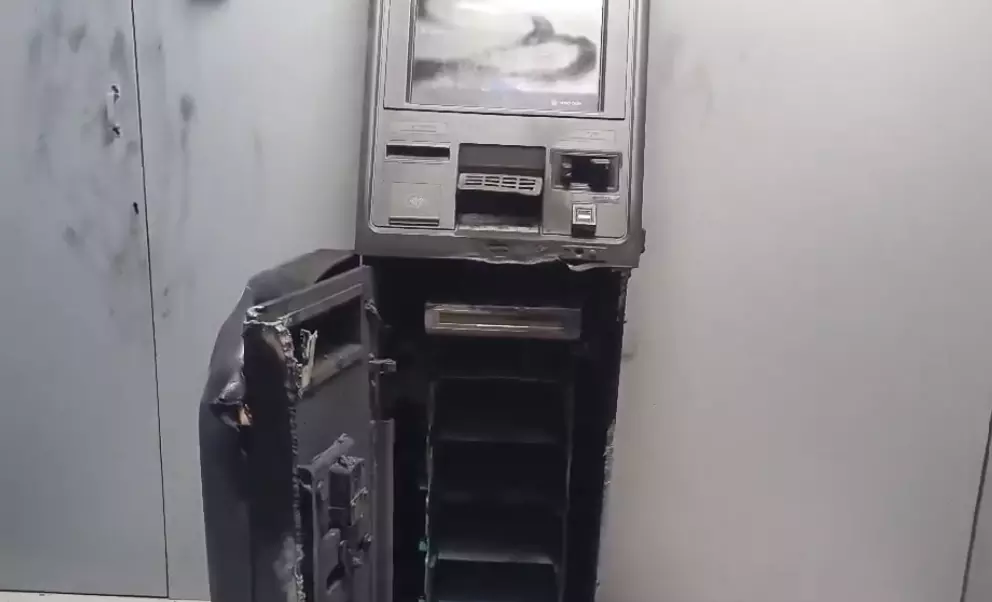 SBI ATM in Adilabad Robbed Using Gas Cutters