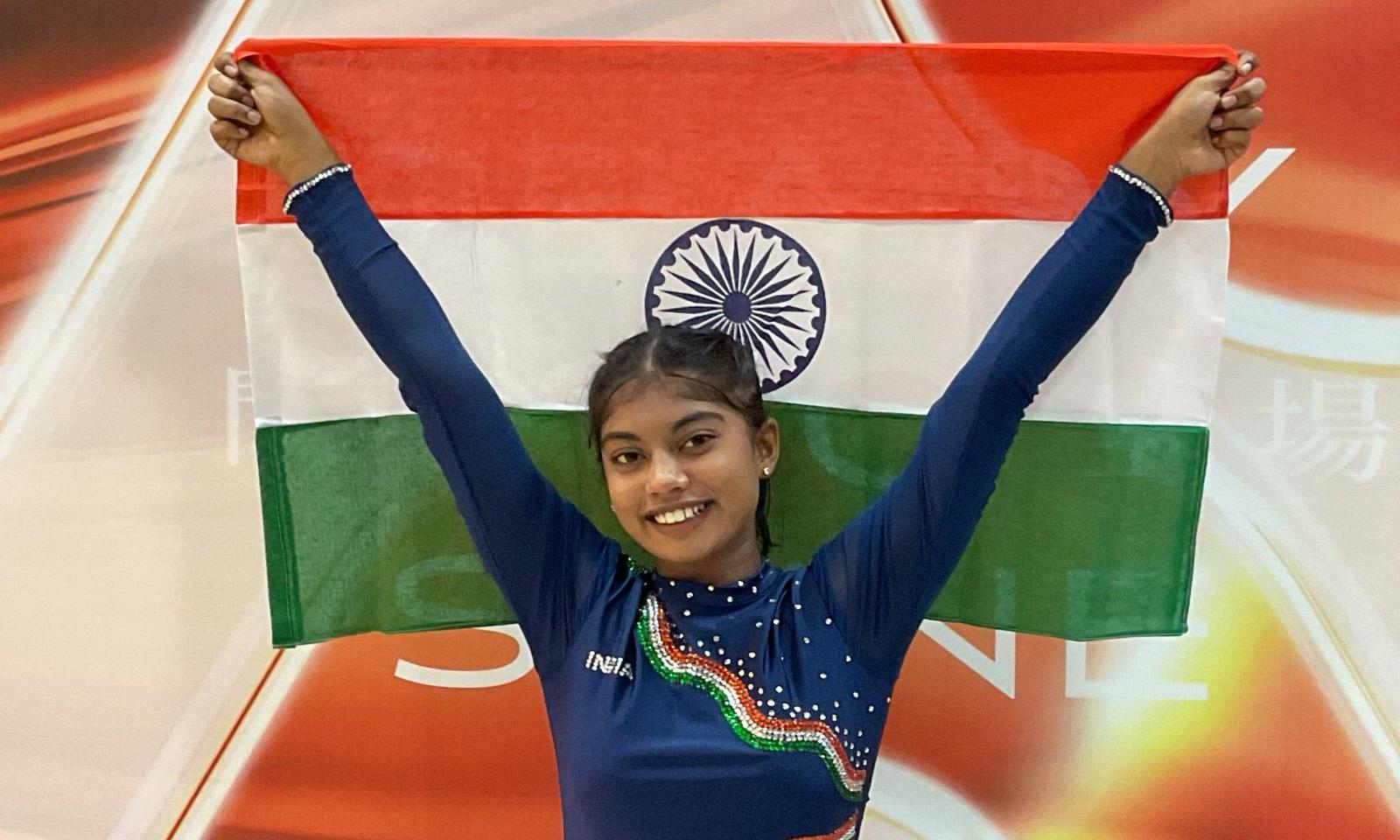 Jessy Raj Wins Silver at Asian Roller Skating Championship