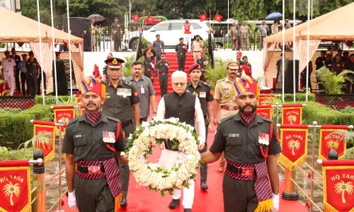 Kargil Vijay Diwas: Telangana Governor pays tributes to martyrs at Parade Grounds