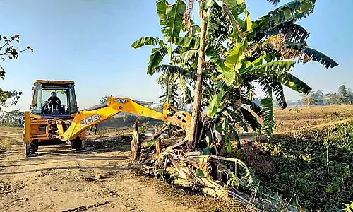 Eviction Drive Sparks Tensions in Nellore Village Eviction Drive Sparks Tensions in Nellore Village