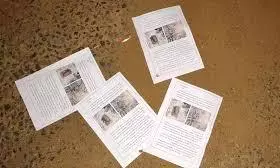 Cherla On Alert As Maoist Pamphlets Surface