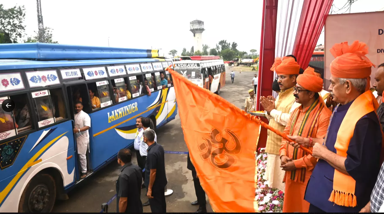 Annual Budha Amarnath Yatra Begins Amid Tight Security In J&K’s Poonch