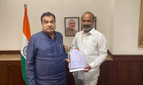 Bandi Wants Karimnagar-Jagtial Expansion Works On Fast Track Bandi Wants Karimnagar-Jagtial Expansion Works On Fast Track