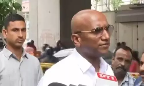 Praveen Denies Phone-Tapping Under BRS Rule Praveen Denies Phone-Tapping Under BRS Rule