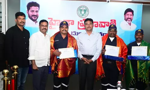 Pat For HYDRAA Staff In Rescue Op