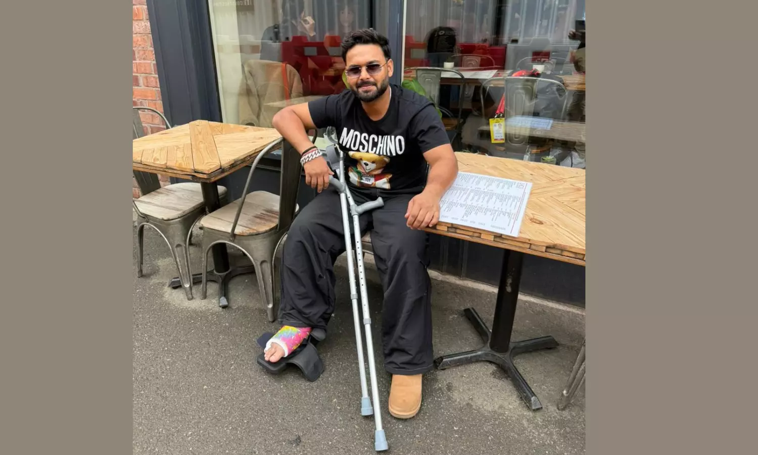 Staying Patient: Rishabh Pant Provides Update on Injury with Insta Post Staying Patient: Rishabh Pant Provides Update on Injury with Insta Post