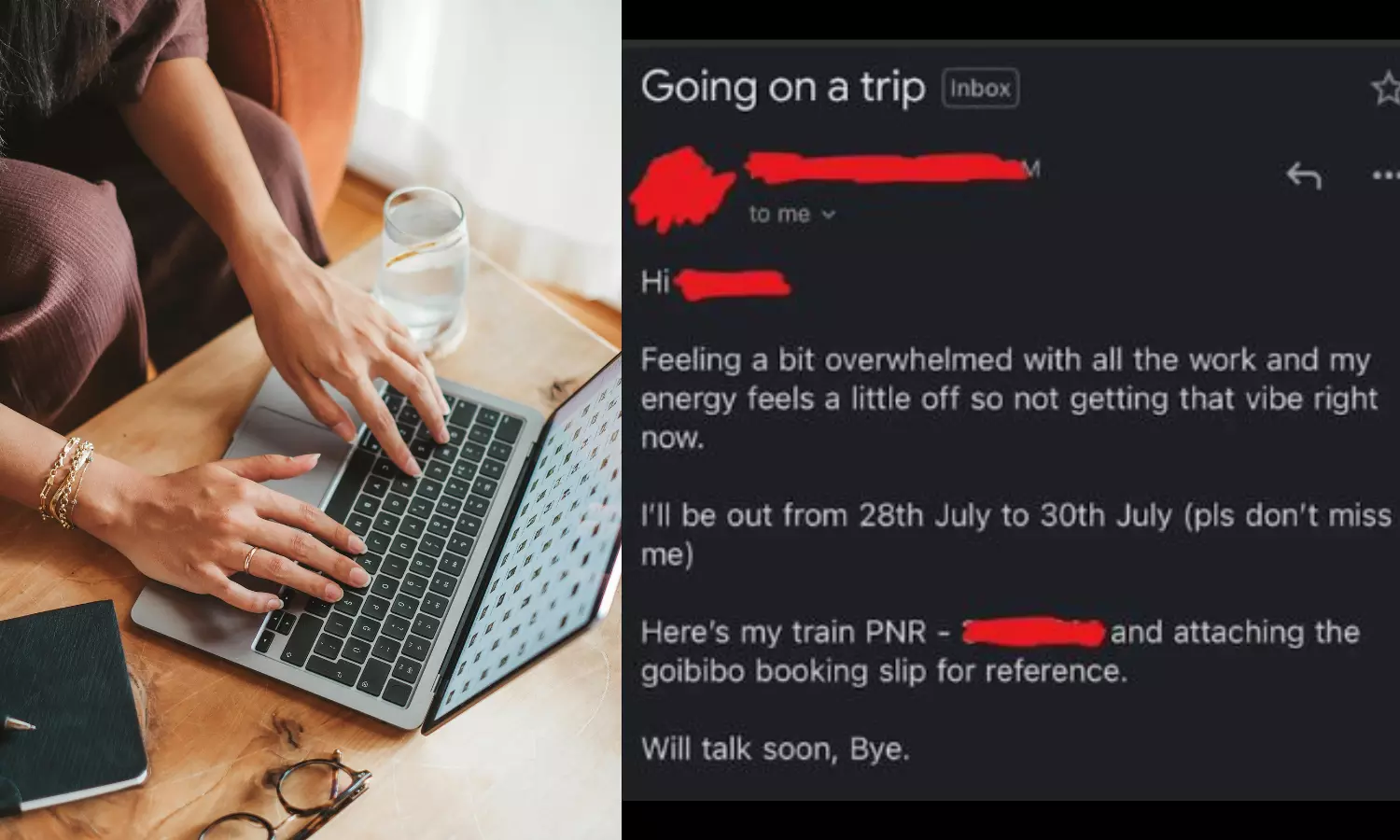 Energy Feels Off Gen Zs Casual Leave Email Stirs Buzz