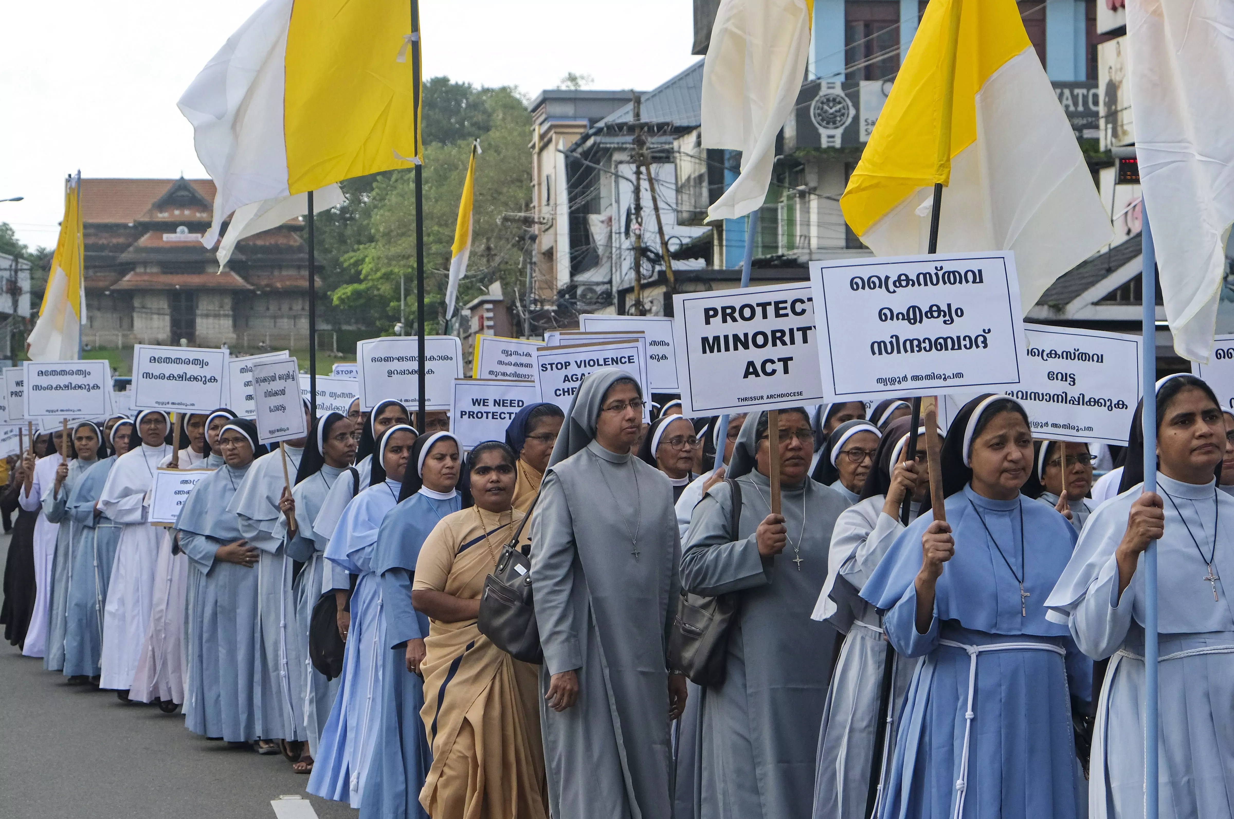 Arrest of Kerala Nuns Sparks National Uproar, Church Demands Justice