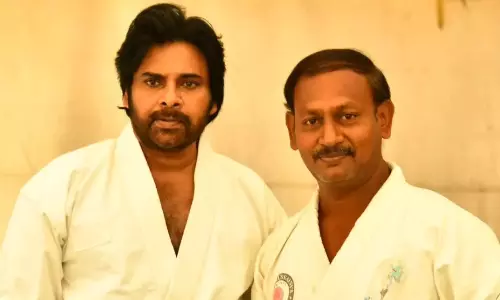 Pawan Kalyan Reunites with Karate Exponent, Calls it Rare Honour
