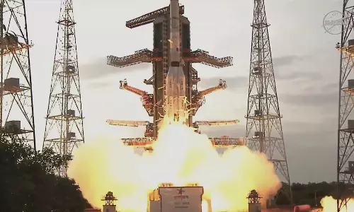 GSLV-F16 Rocket Carrying NISAR Satellite Lifts Off GSLV-F16 Rocket Carrying NISAR Satellite Lifts Off