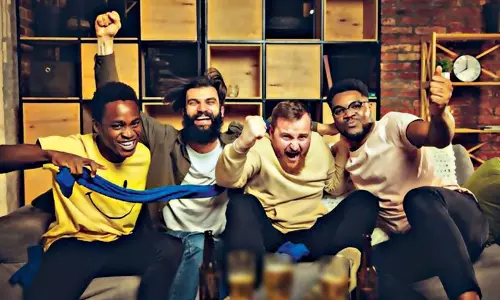 Bro Time Helps Beat Blues