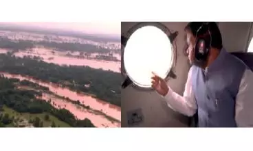 Odisha Flood: CM Mohan Majhi Conducts Aerial Survey, Says Situation Under Control