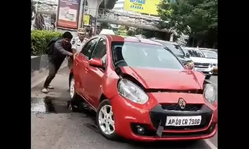 Man Injured in Road Mishap