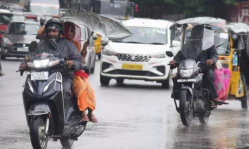 Sudden Showers Surprise Hyderabad