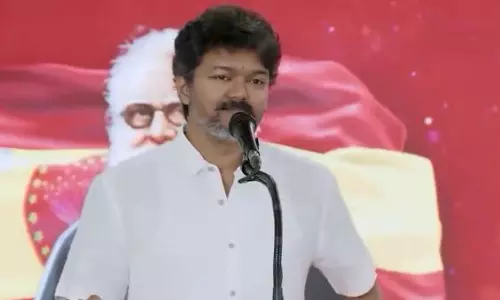 All Set for TVK Conference in Madurai Today All Set for TVK Conference in Madurai Today