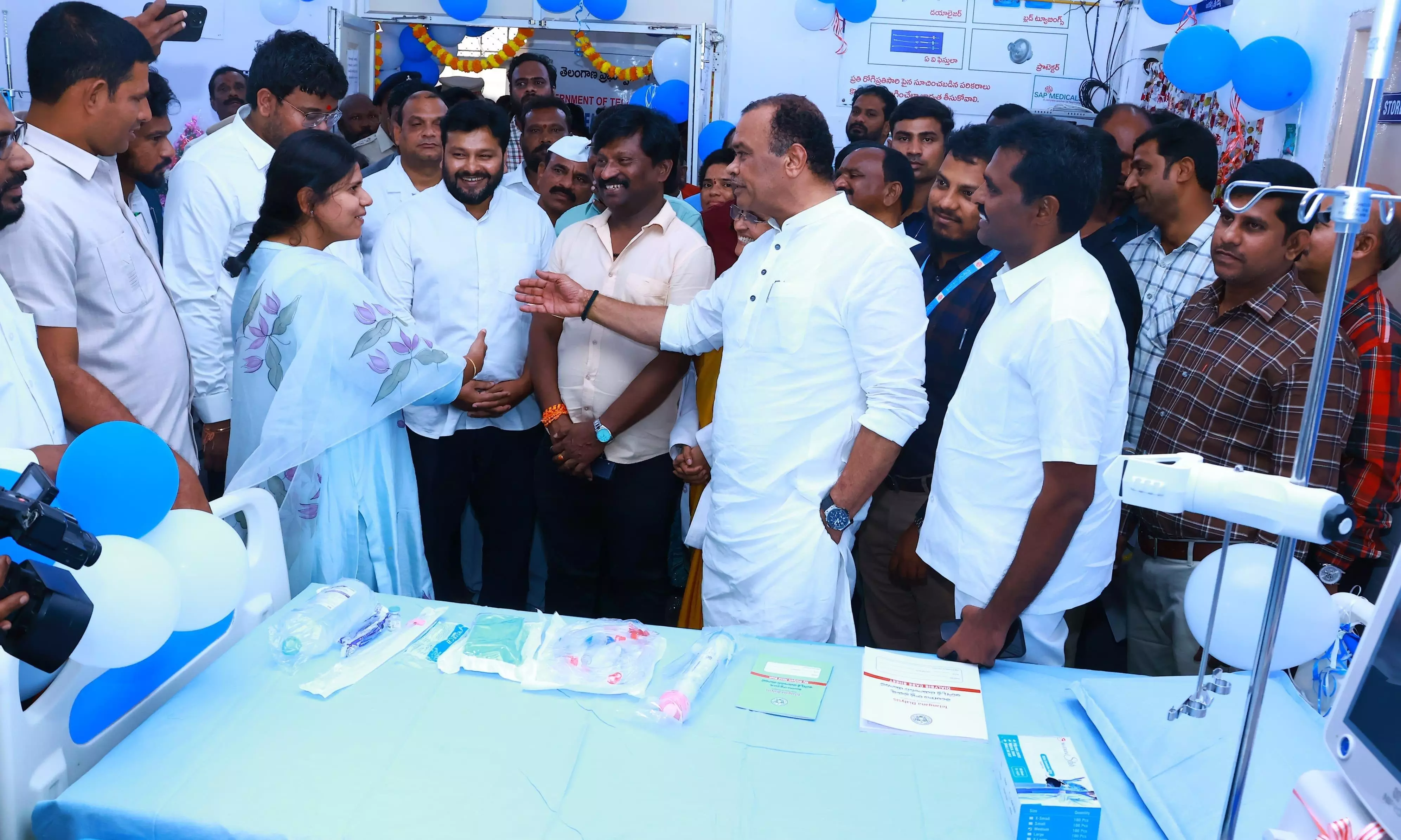 Minister Proposes Kits For Newborns At Nalgonda Govt Hosp