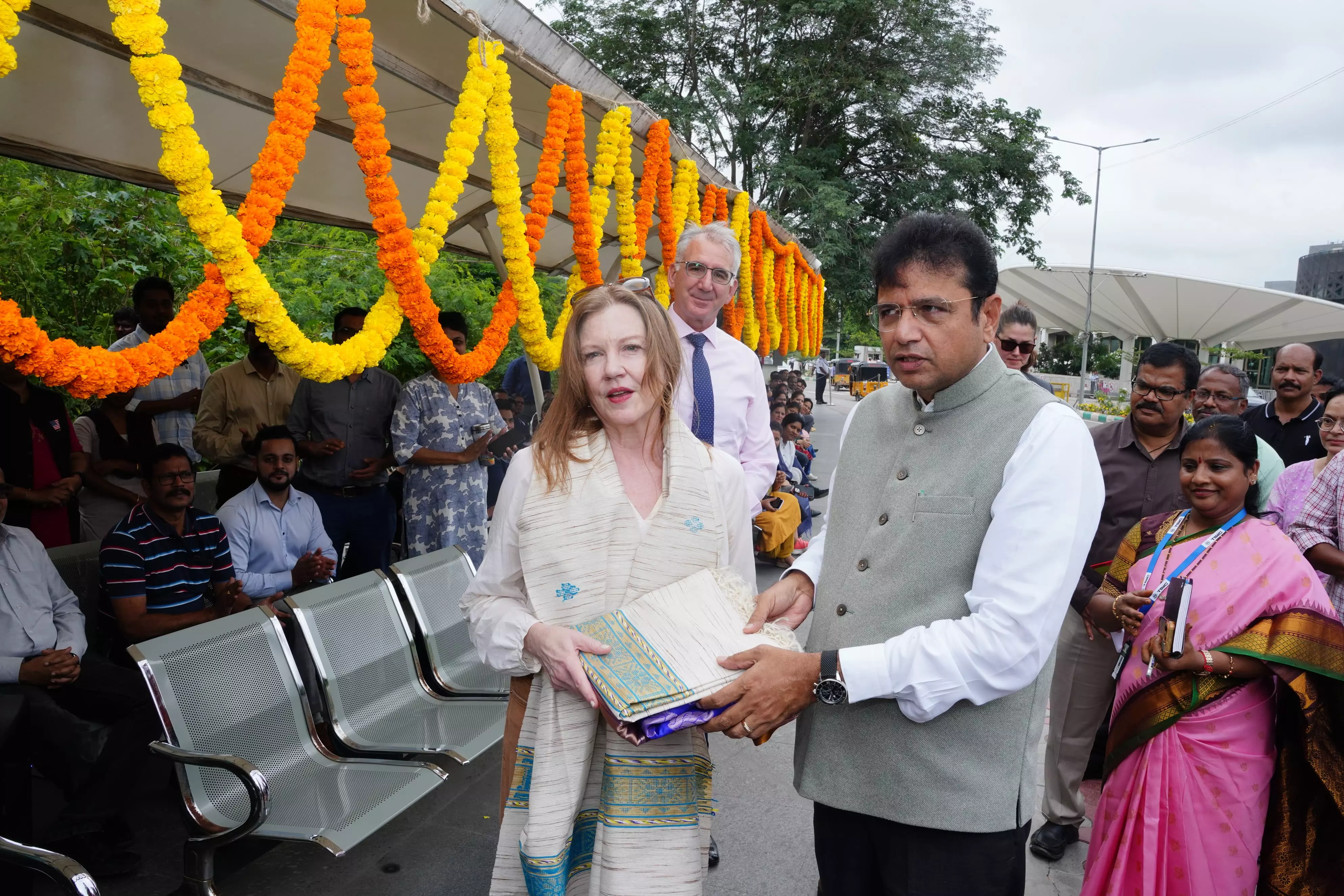 Telangana Opens US Consulate Waiting Zone