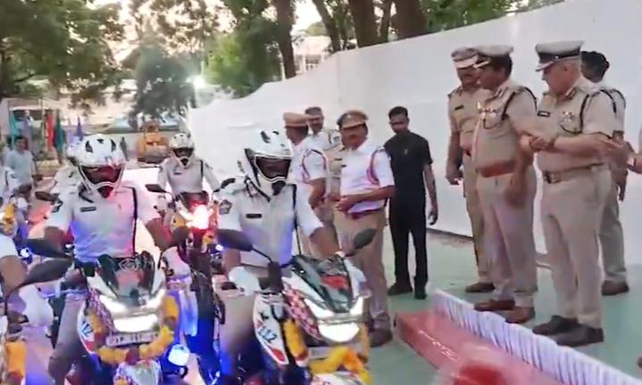 NTR District Police Enhances Policing with Drones, Equipment