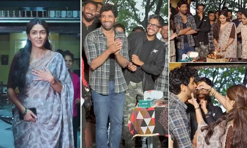 Mrunal Thakur Celebrates Pre-Birthday Bash on Dacoit Set