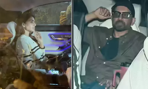 Samantha and Raj Nidimoru Spotted Together, Leaving Restaurant Cheerfully