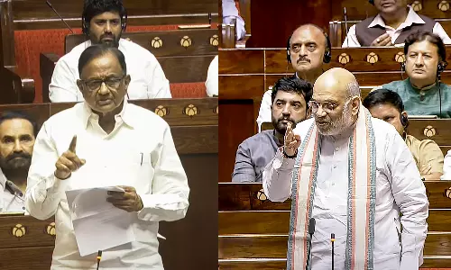 Lie, Distortion: Chidambaram Hits Back at Shah Over Afzal Guru Remarks