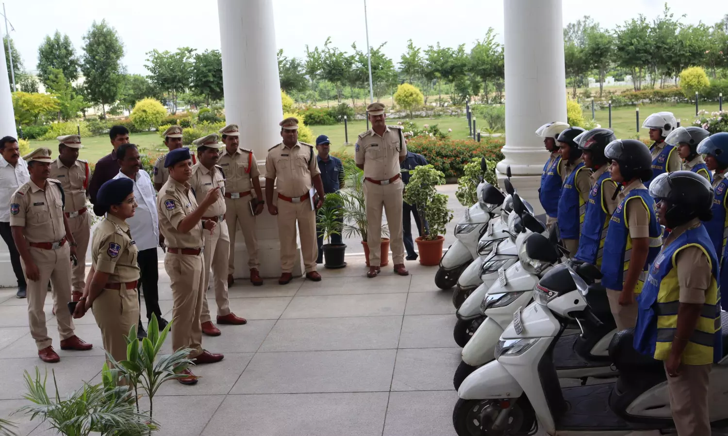 Women Blue Colts Hit Streets For Patrol Duties