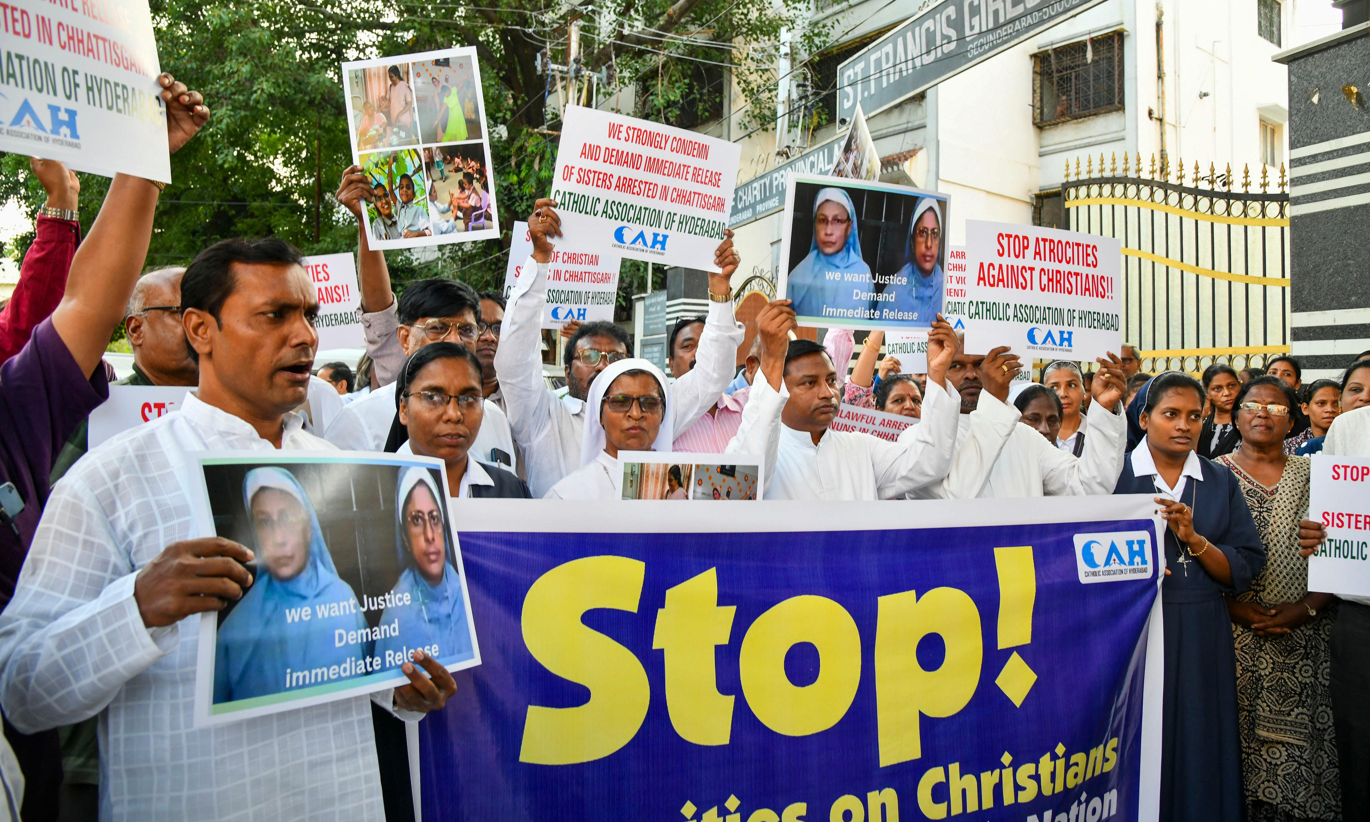 Chhattisgarh CM Addresses Arrest of Kerala Nuns