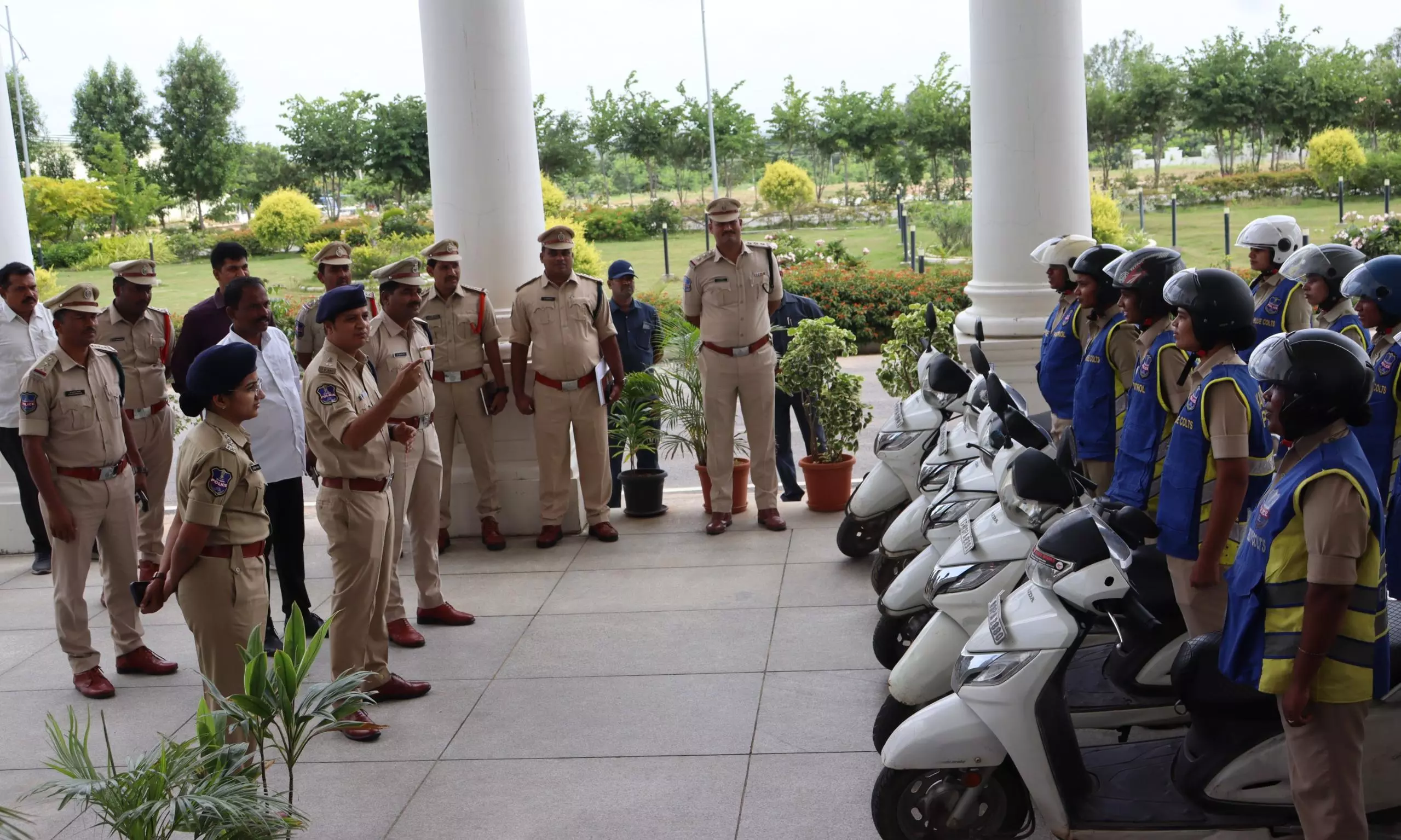 Women Blue Colts Hit Streets For Patrol Duties