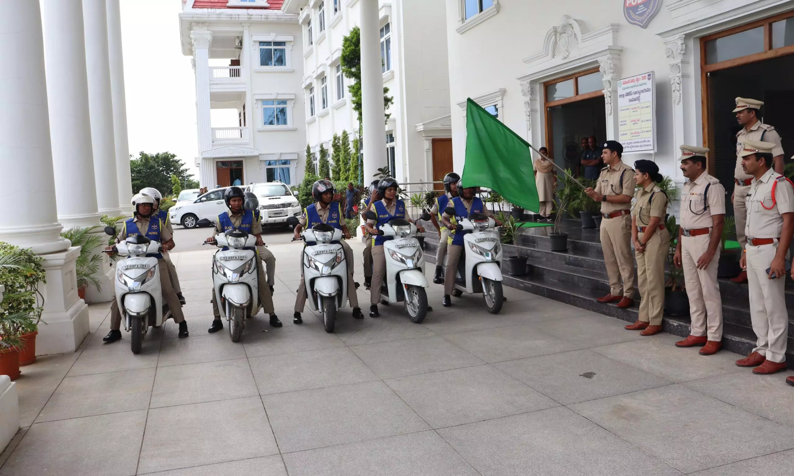 Women Blue Colts Hit Streets For Patrol Duties