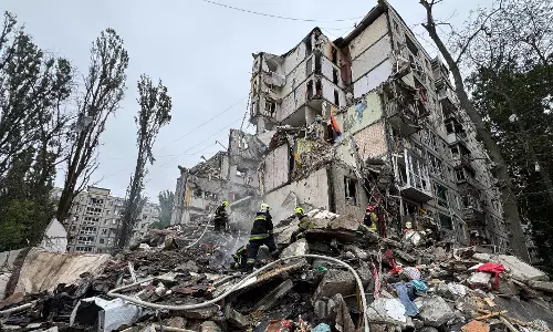 Russian Missile, Drone Attack On Kyiv Kills 26 People, Injures 159