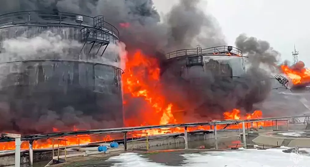 Ukraine Strikes Russian Oil Sites