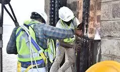 Repairs Begin At Sunkesula Barrage Gates