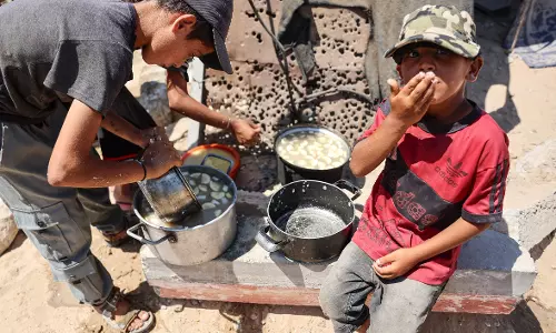 How a Family in Gaza Devotes Each Day to Secure Sufficient Food for Survival