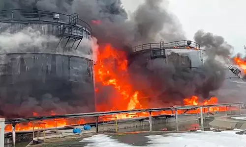 Ukraine Strikes Russian Oil Sites