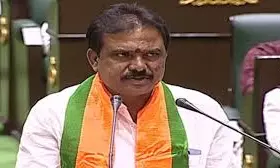 Adilabad BJP MLA Alleges Congress Cheating BCs In Name Of Quota Adilabad BJP MLA Alleges Congress Cheating BCs In Name Of Quota