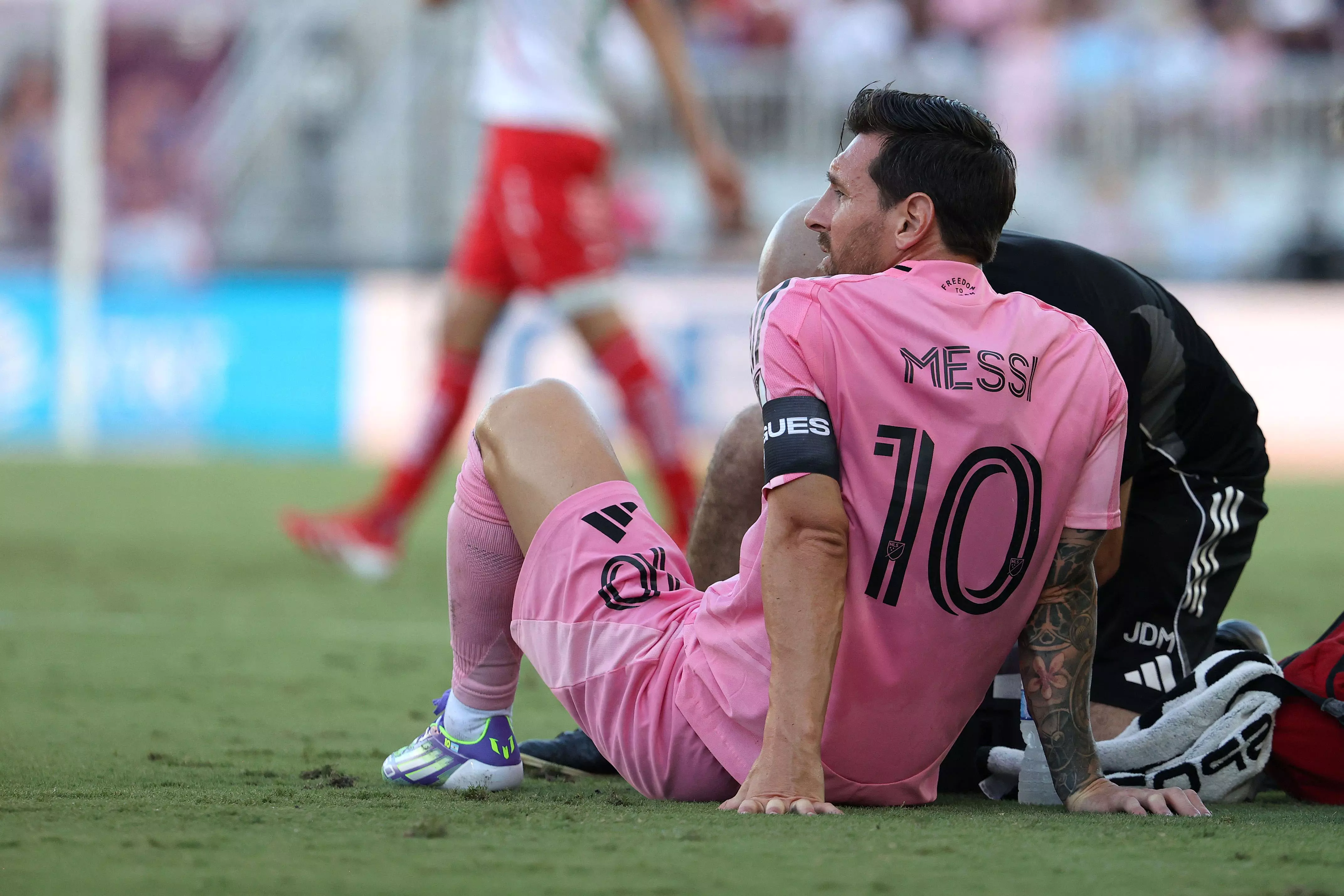 Lionel Messi Exits Inter Miami Match With Injury