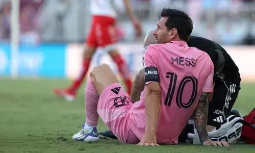 Lionel Messi Exits Inter Miami Match With Injury