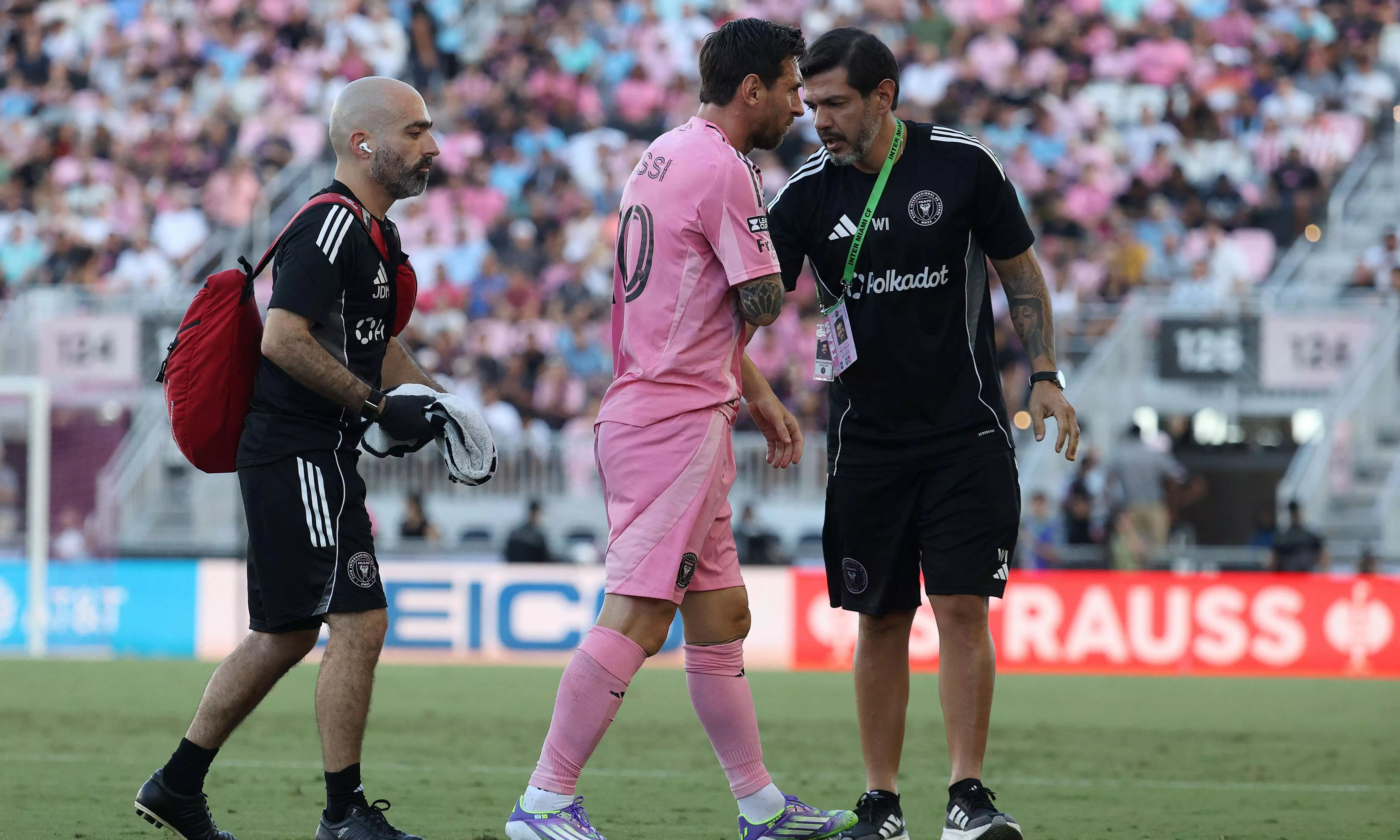 Messi Suffers Minor Muscle Injury, Inter Miami Says Return Date Unclear