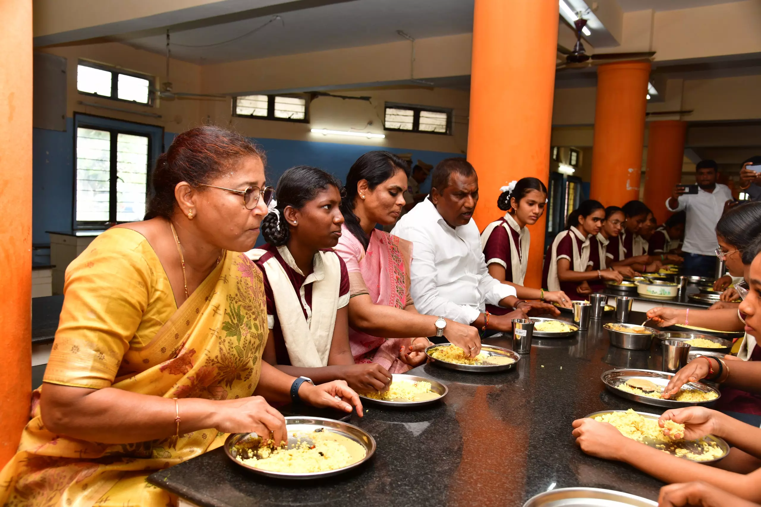 Government To Provide Steel Utensils To Social Welfare Schools: Adluri Laxman Government To Provide Steel Utensils To Social Welfare Schools: Adluri Laxman