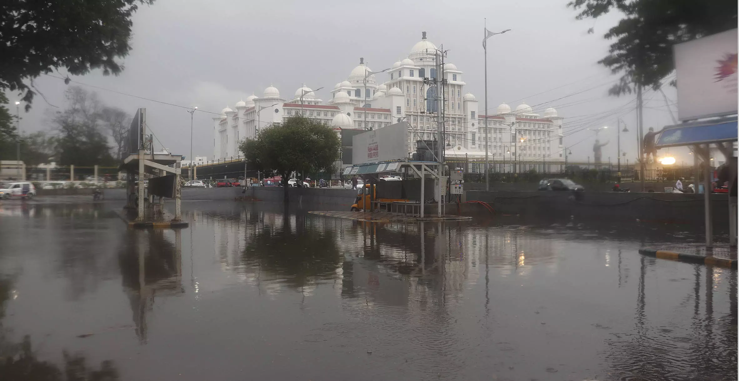 Heaviest Rainfall of Year Hits Hyderabad City