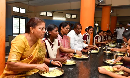 Government To Provide Steel Utensils To Social Welfare Schools: Adluri Laxman