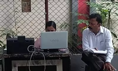 Evicted Typists Back To Work, Seek Shelter